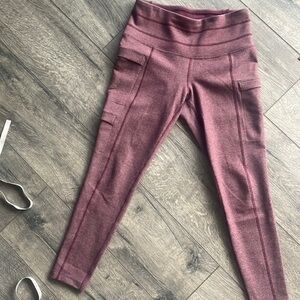 The North Face pants burgundy leggings size Medium Athletic
